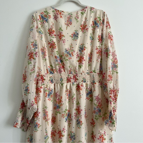 ASOS Simply Be Floral Button Maxi Dress - Picture 5 of 6